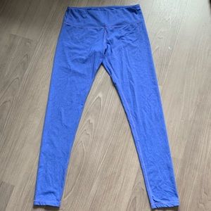 Blue Athletic Leggings